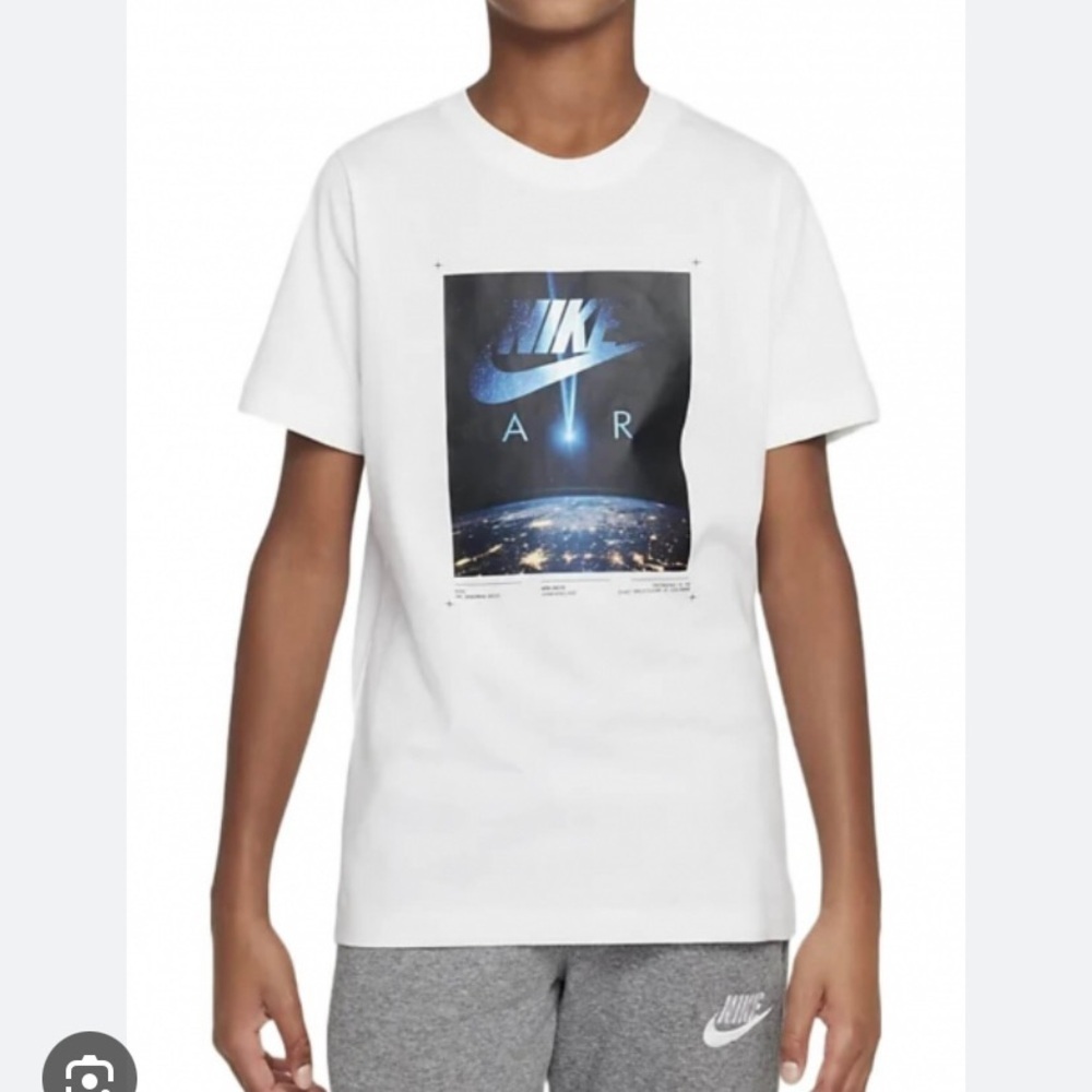 Kids Nike Air Shirt White sz XL good used condition - Picture 3 of 7
